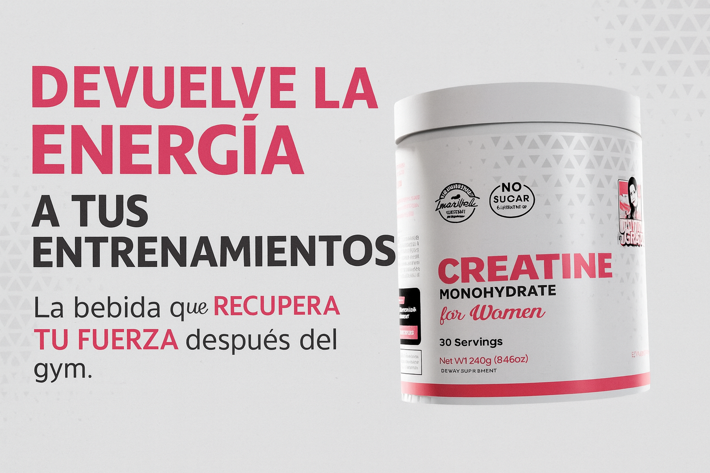 CREATINA - Para Mujeres Que Aman El Poder